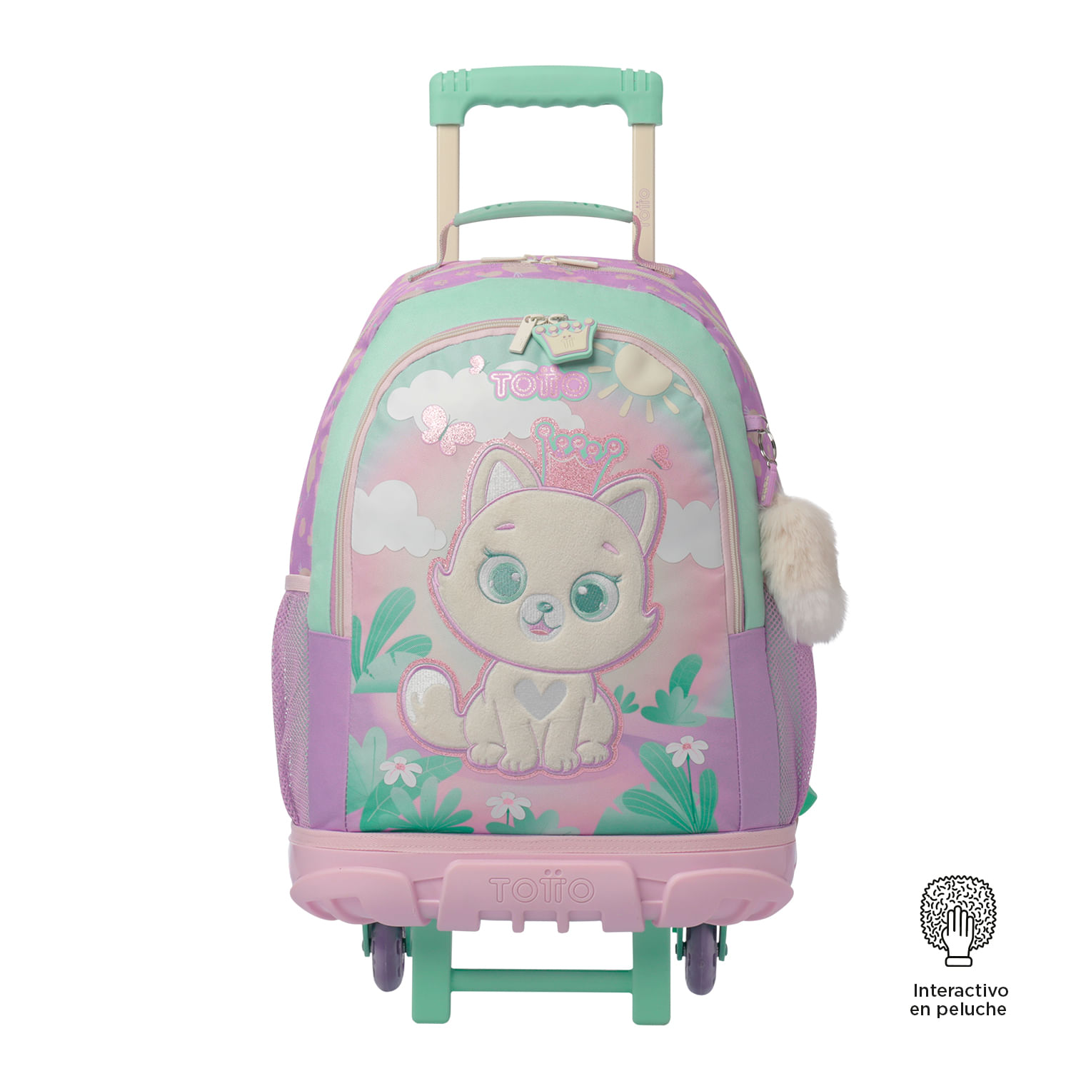 Mochila Grande Con Ruedas Reforzada | 29 L Queen Cat L