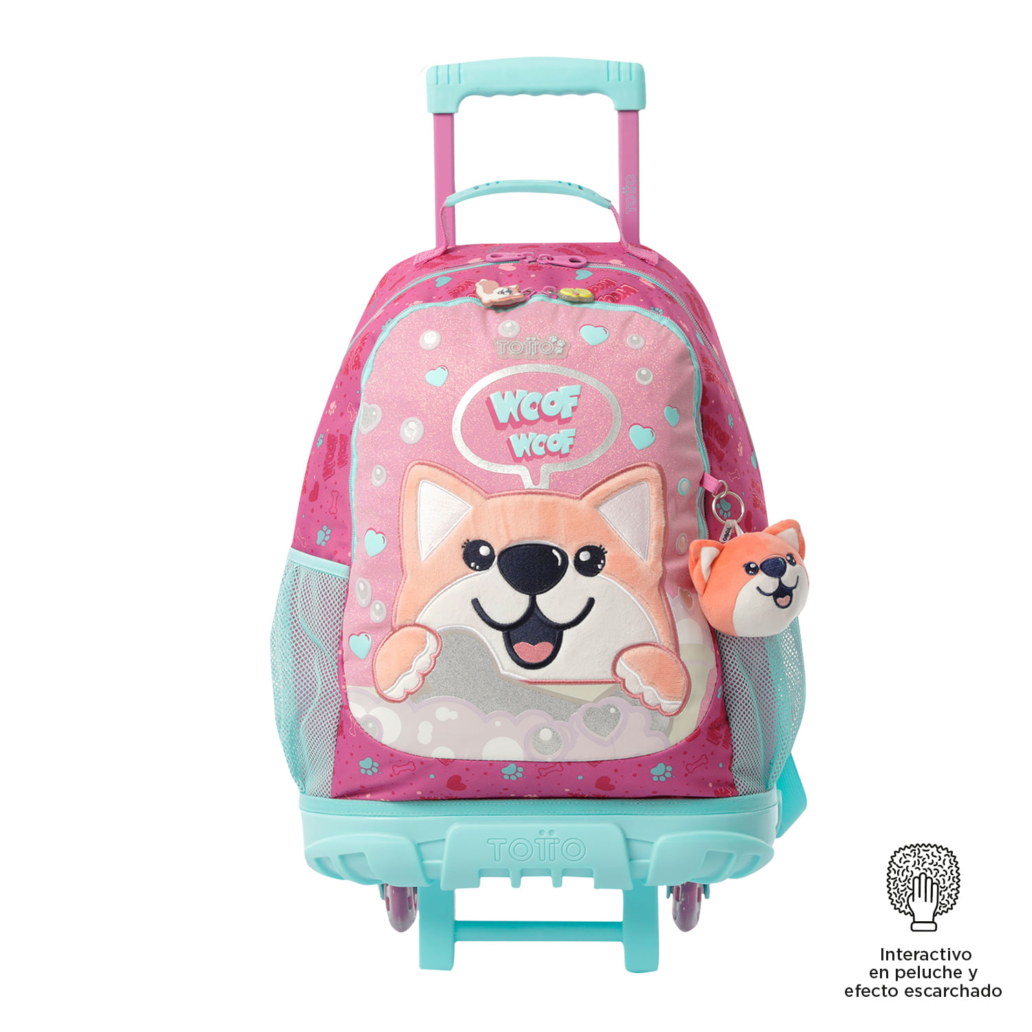 Mochila Grande Con Ruedas Reforzada | 31 L Doggy Love L