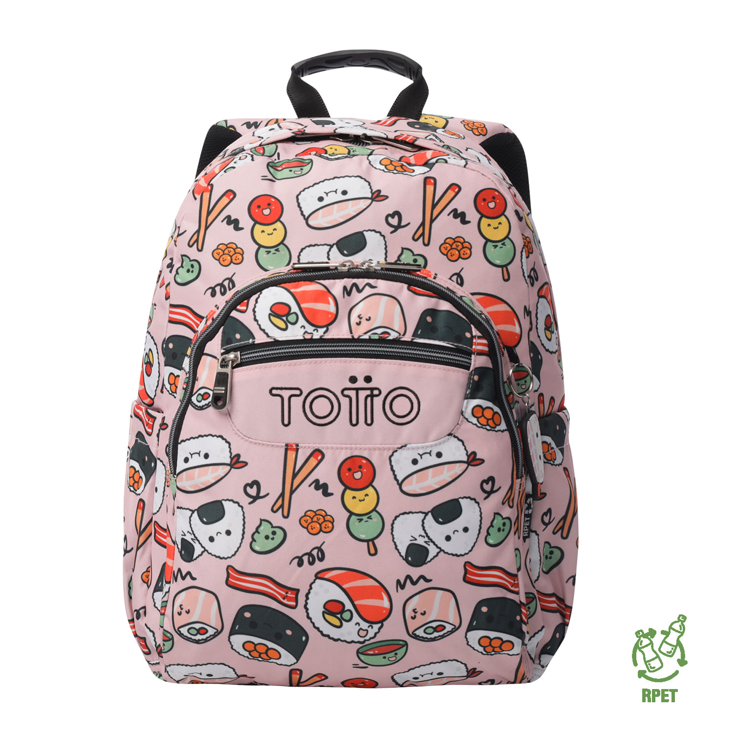 Mochila para Laptop de 14 Pulgadas Totto Rosa