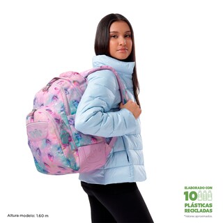 Foto 4 | Mochila Escolar Totto Rayol con Porta Laptop 14 Pulgadas