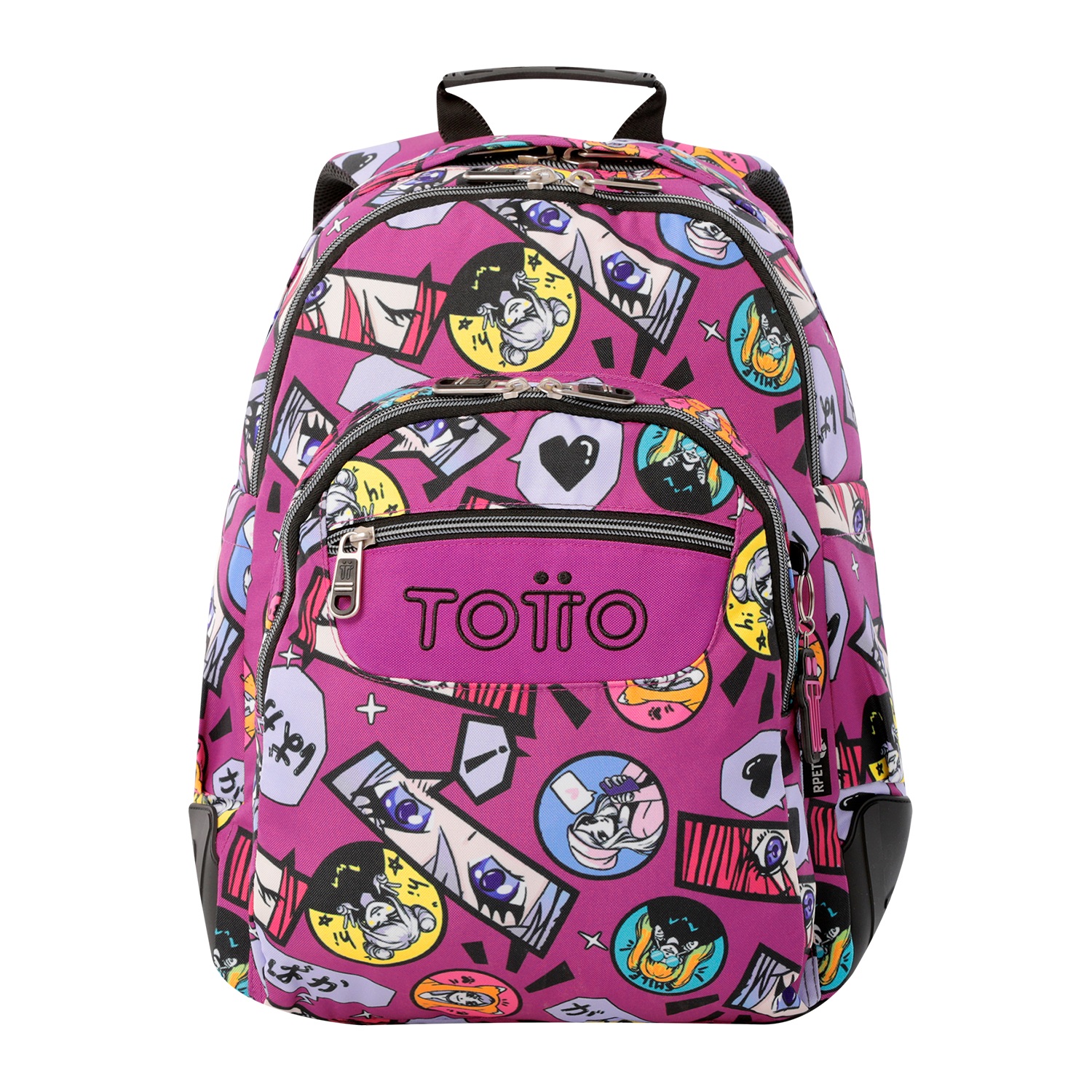 Mochila Escolar Totto con Porta Laptop 14 Pulgadas