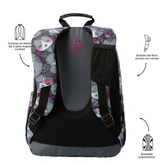 Foto 3 | Mochila Escolar Totto con Porta Laptop 14 Pulgadas