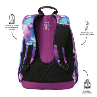 Foto 4 | Mochila Escolar Totto con Porta Laptop 14 Pulgadas