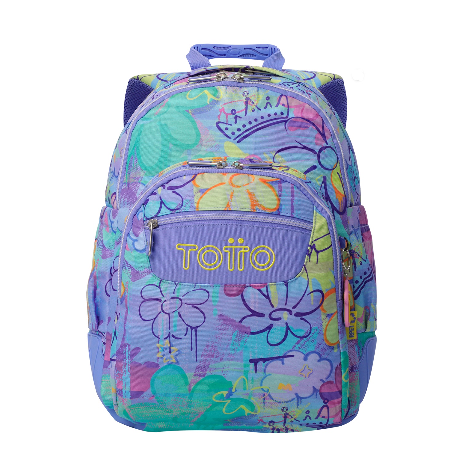 Mochila Escolar Totto con Porta Laptop 14 Pulgadas