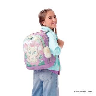 Foto 4 | Mochila Escolar Totto Queen Cat