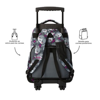 Foto 2 | Mochila con Ruedas Totto con Porta Laptop 15.4 Pulgadas