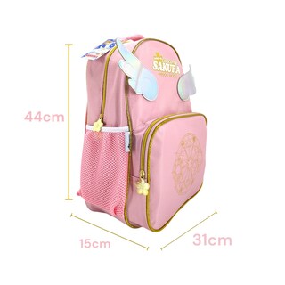 Foto 2 | Mochila Escolar Anime Sakura Cardcaptor Color Rosa Con Alas