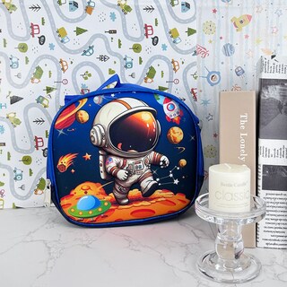 Foto 4 | Kit Mochila Escolar Lonchera Lapicera Primaria Con Carrito