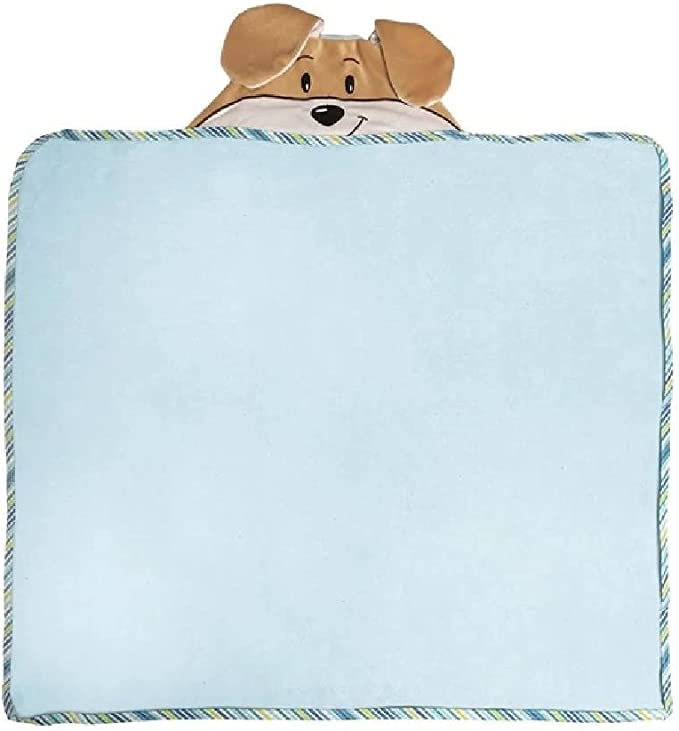 Foto 3 pulgar | Toallita de Baño Chiqui Mundo 1562 color Azul para Bebés y Niños Diseño de Perro