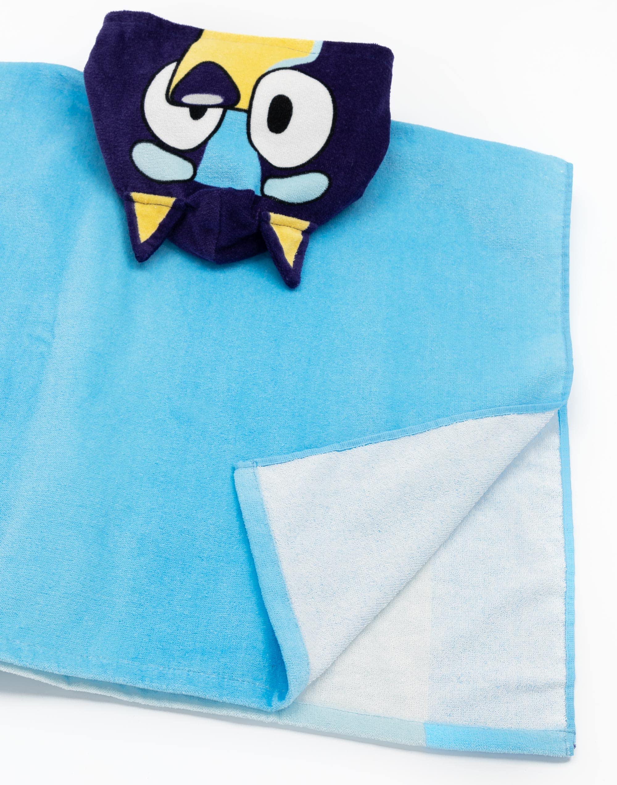 Foto 4 | Poncho De Toalla Bluey Para Niños Y Niñas Con Orejas 3d, Cachorro - Venta Internacional.