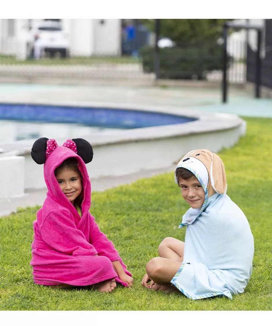 Foto 4 | Batita De Baño Chiqui Mundo Capucha Cinturon Disney