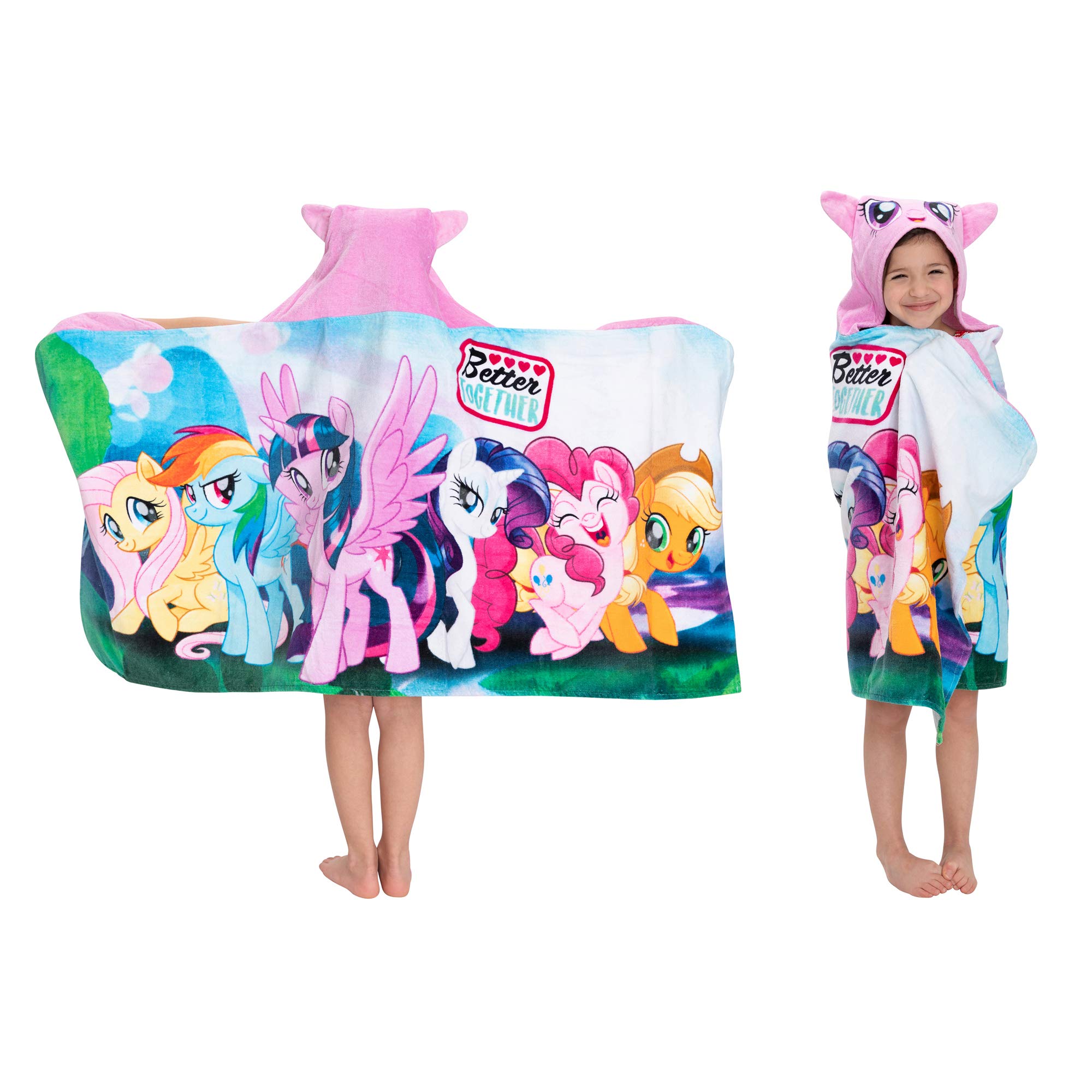 Foto 2 pulgar | Toalla Con Capucha Para Niños My Little Pony Para Bañera/piscina/playa - Venta Internacional.