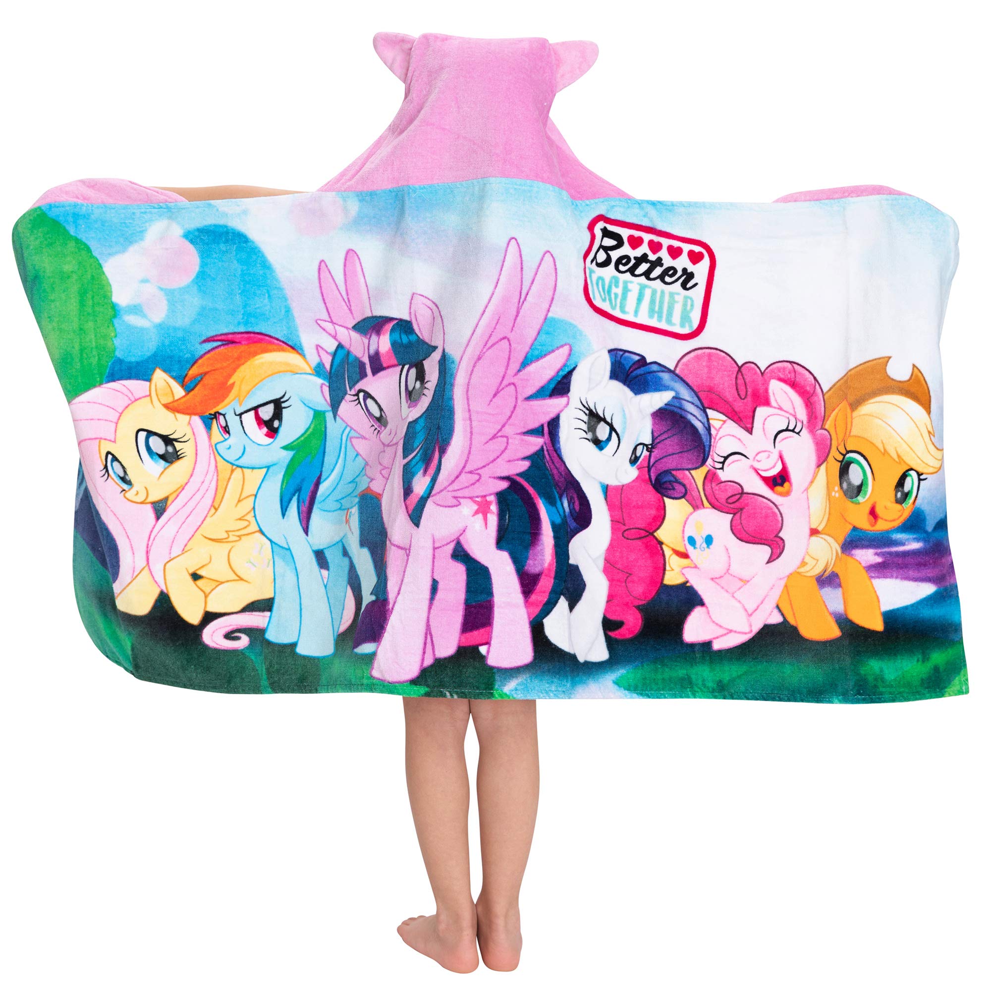 Foto 4 pulgar | Toalla Con Capucha Para Niños My Little Pony Para Bañera/piscina/playa - Venta Internacional.