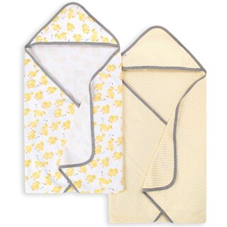 Foto 1 | Toallas Con Capucha Burt's Bees Baby Little Ducks De Algodón Orgánico - Venta Internacional.