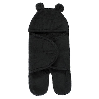 Foto 1 | Saco Para Cochecito Hudson Baby Animal Sherpa, Unisex, Negro - Venta Internacional.