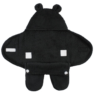 Foto 3 | Saco Para Cochecito Hudson Baby Animal Sherpa, Unisex, Negro - Venta Internacional.