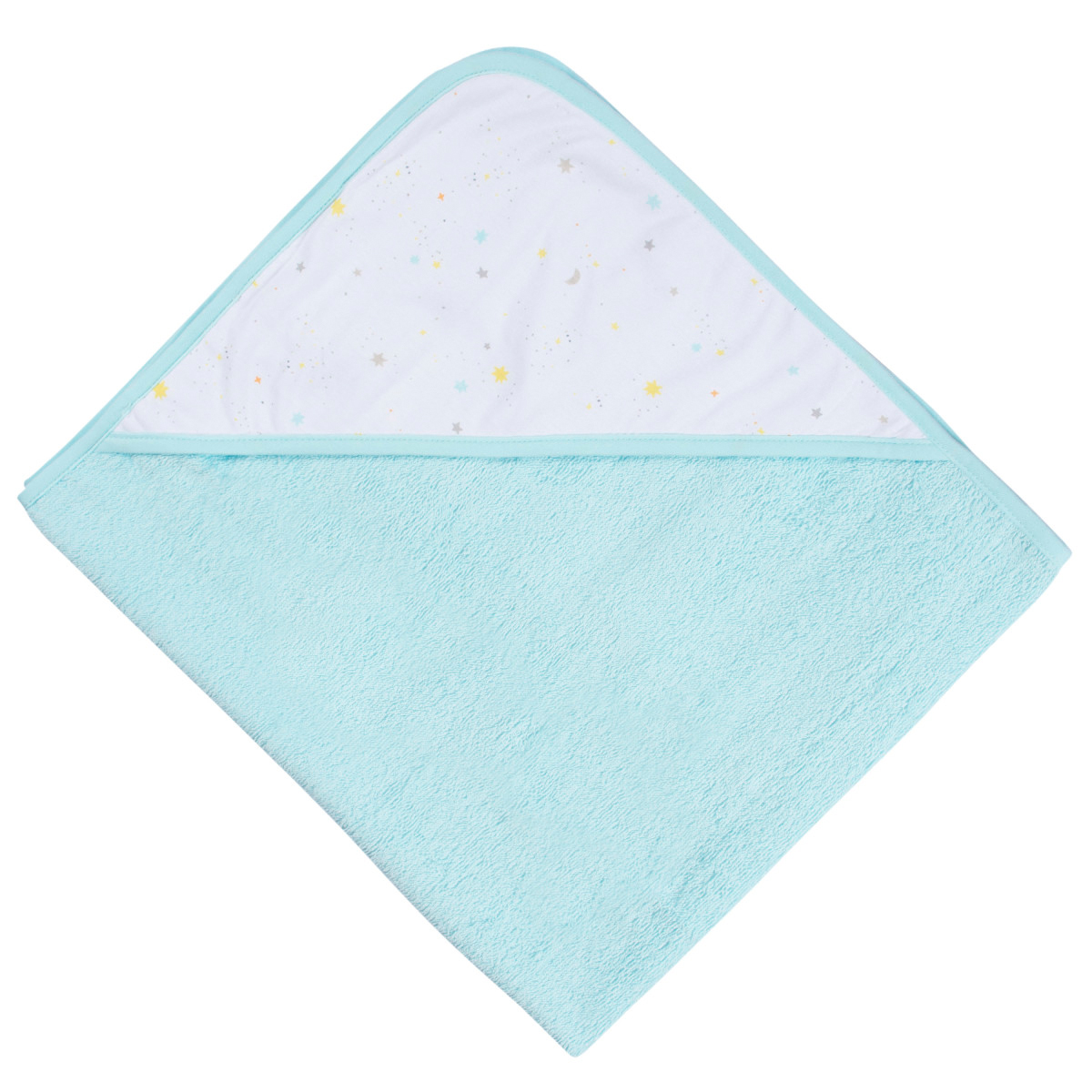 Foto 4 | Set 2 Toallas Gerber Bebé Capucha Algodón Azul 66×76 Cm