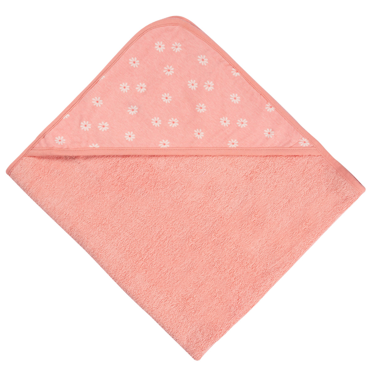 Foto 3 | Set 2 Toallas Bebé Gerber Con Capucha Rosa 66×76 Cm Algodón