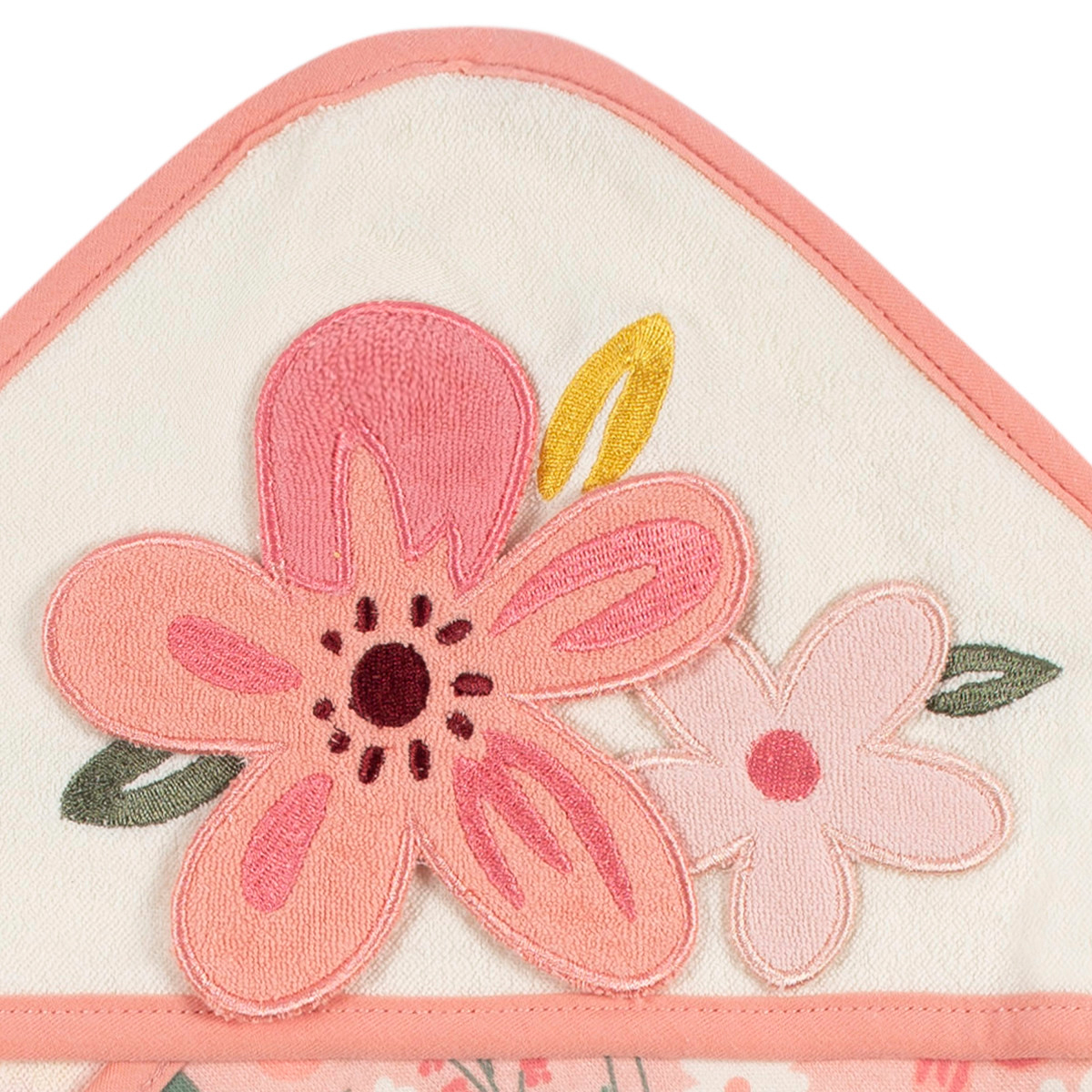 Foto 5 | Set 4 Toallas Bebé Gerber Capucha Y Paños 80% Algodón Rosa