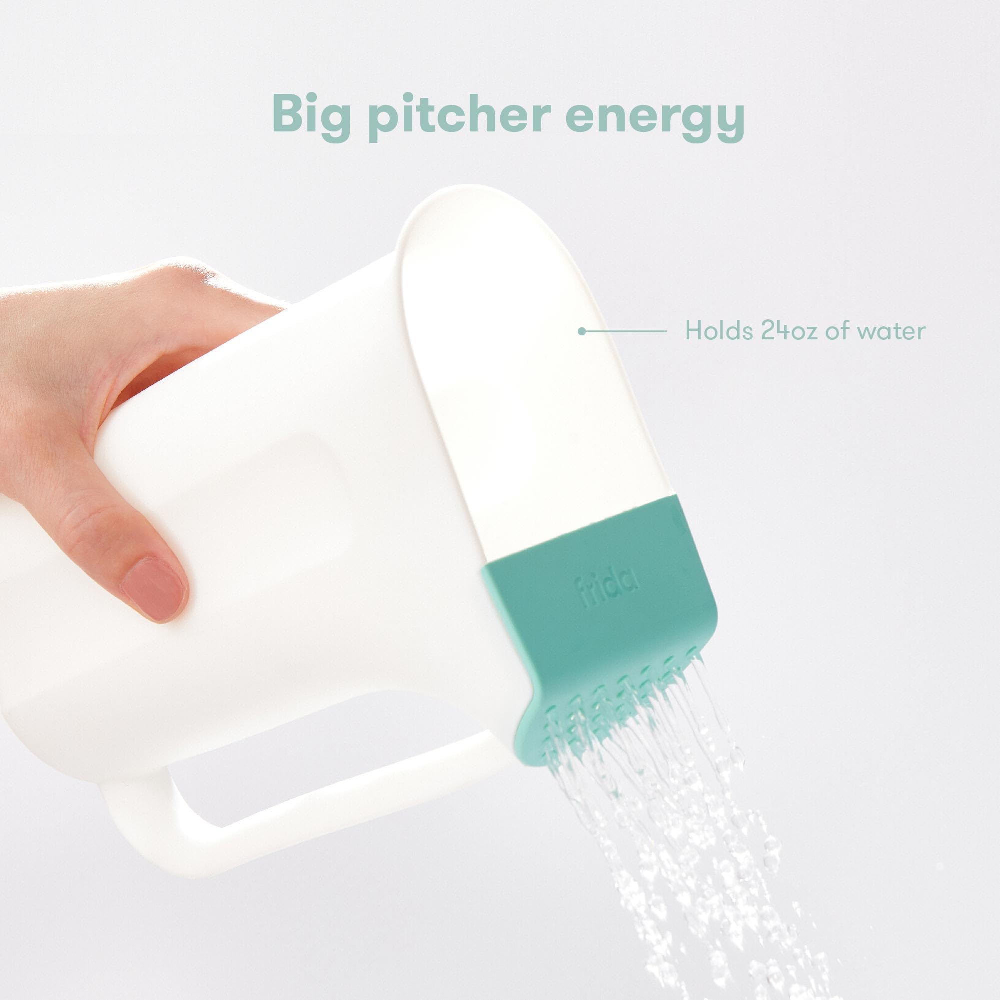 Foto 4 pulgar | Vaso De Enjuague De Baño Frida Baby Control The Flow De 700 Ml Con Ducha Tipo Lluvia - Venta Internacional.