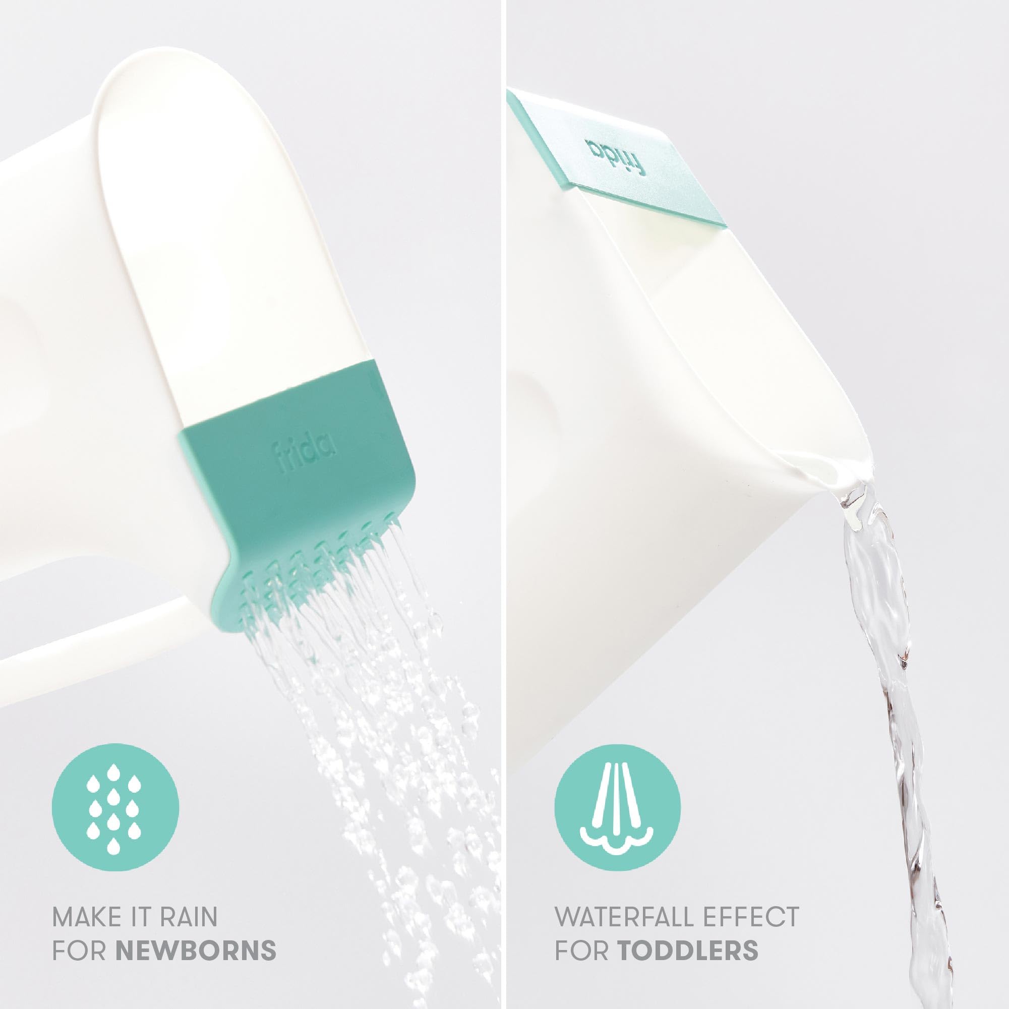 Foto 5 pulgar | Vaso De Enjuague De Baño Frida Baby Control The Flow De 700 Ml Con Ducha Tipo Lluvia - Venta Internacional.