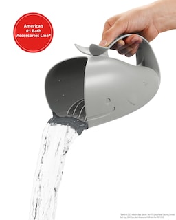 Foto 4 | Vaso De Enjuague Para Bebés Skip Hop Moby, Sin Lágrimas, Color Gris Cascada - Venta Internacional.