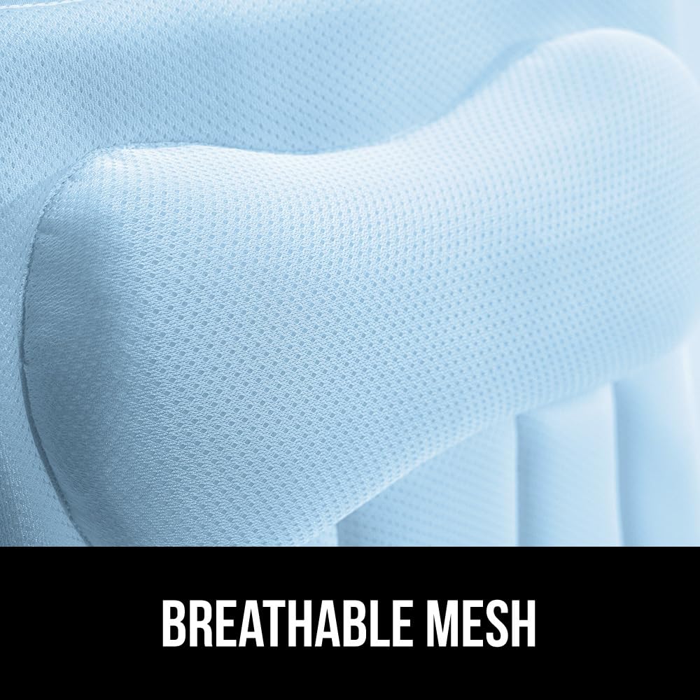 Foto 6 pulgar | Almohada De Baño Gorilla Grip Mesh Para Bañera Con Ventosas Azul - Venta Internacional.