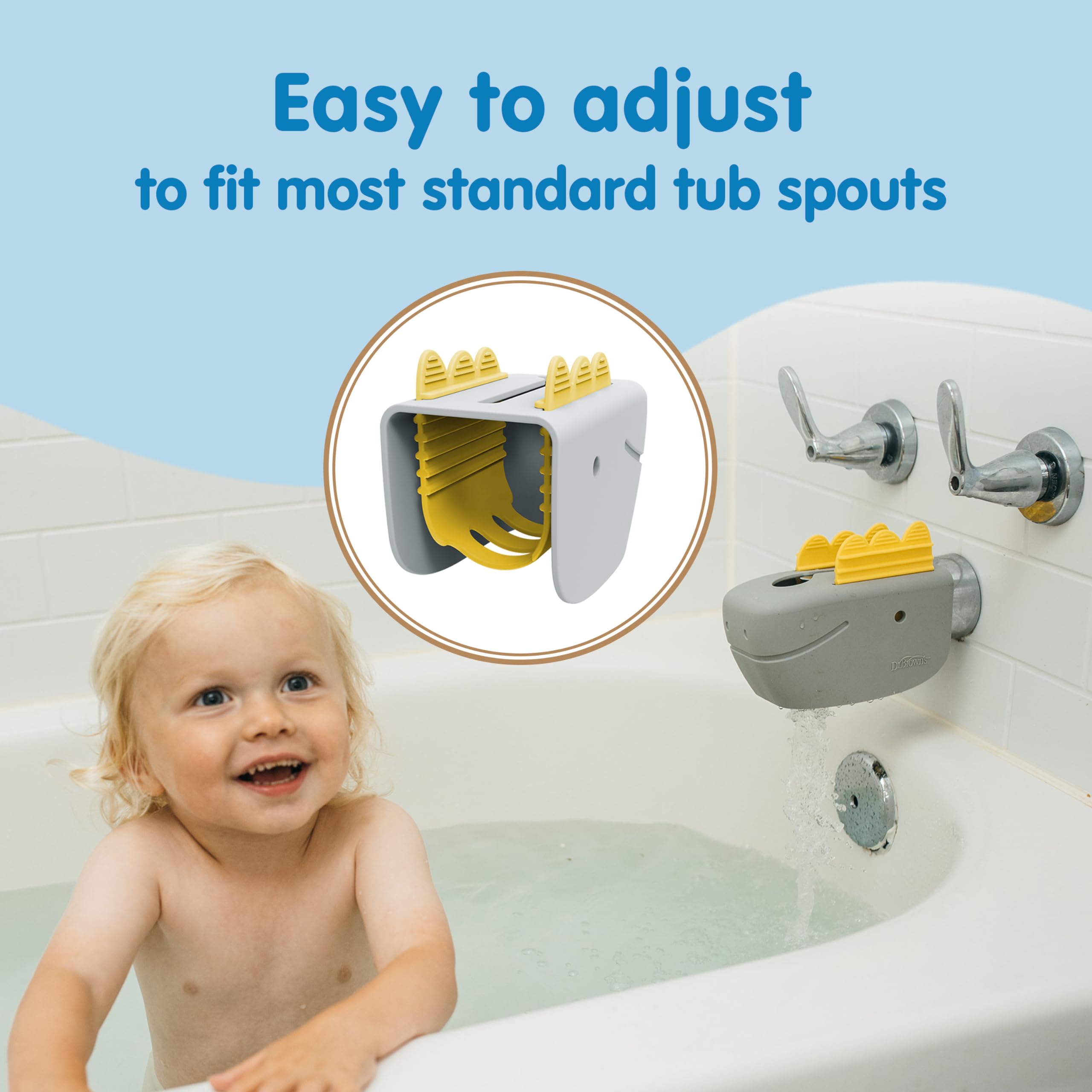 Foto 3 | Funda Para Caño De Baño Para Bebés Dr. Brown's Cleanup Dino-soft - Venta Internacional.