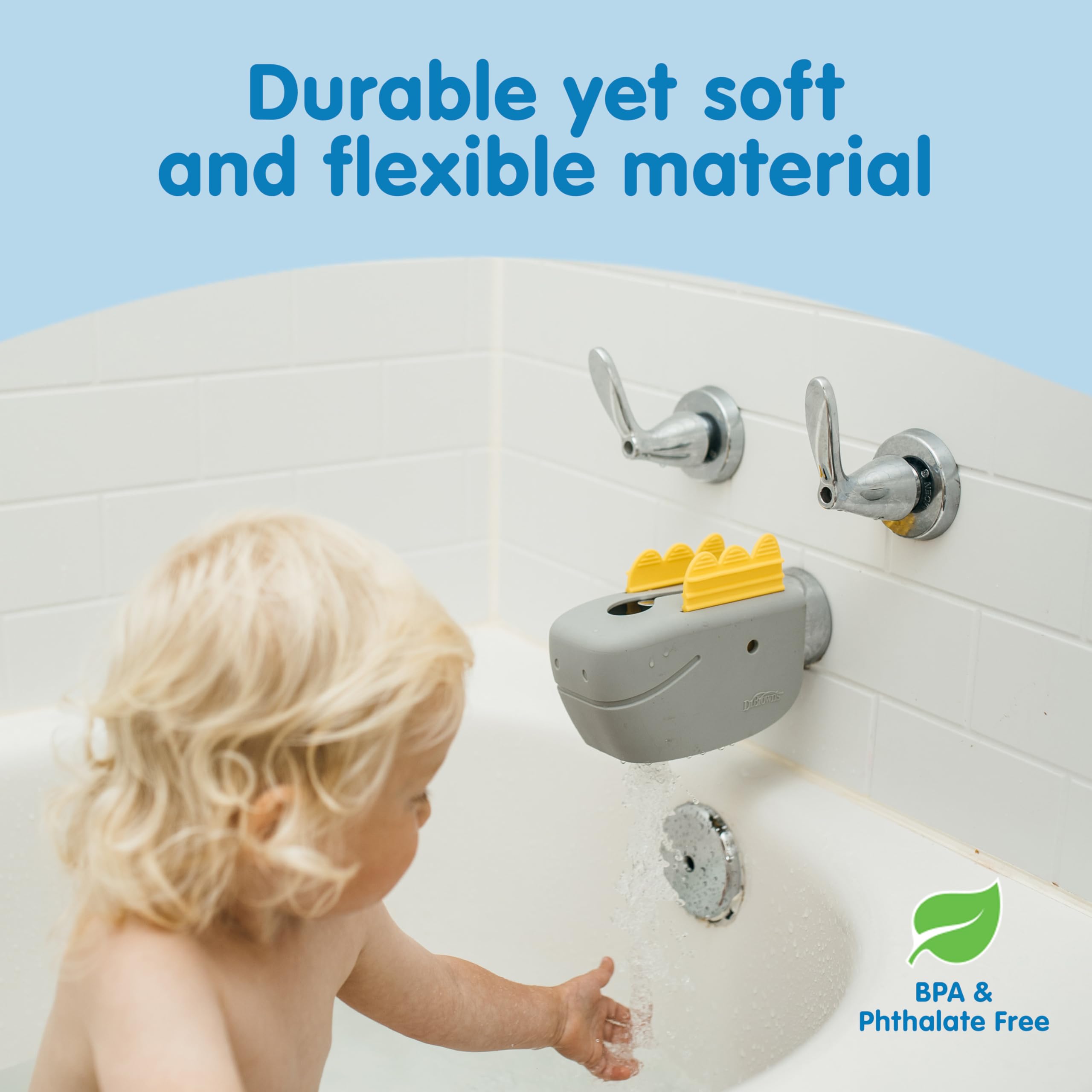 Foto 5 | Funda Para Caño De Baño Para Bebés Dr. Brown's Cleanup Dino-soft - Venta Internacional.