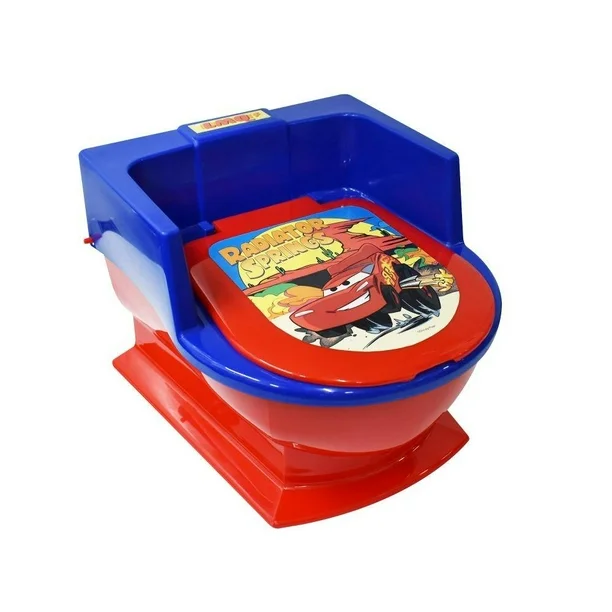Foto 2 pulgar | Baño Entrenador Disney Pixar Cars color Rojo