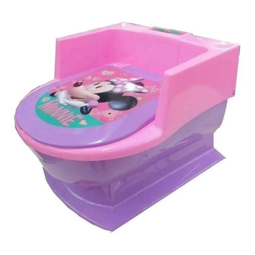 Baño Entrenador Disney Junior Minnie color Rosa