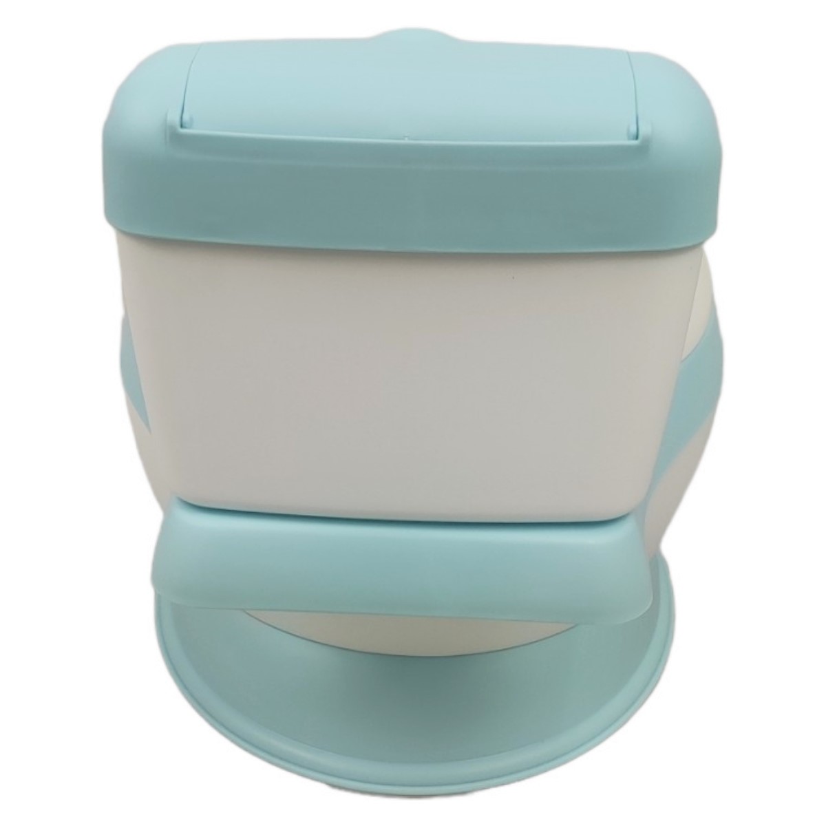 Foto 8 pulgar | Baño Entrenador con Asiento Acojinado Generica color Azul con Tapa y Recipiente