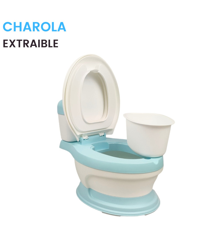 Foto 4 pulgar | Baño Entrenador Acojinado Con Sonido Y Antiderrapante Azul