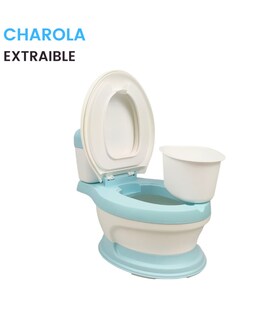 Foto 3 | Baño Entrenador Acojinado Con Sonido Y Antiderrapante Azul