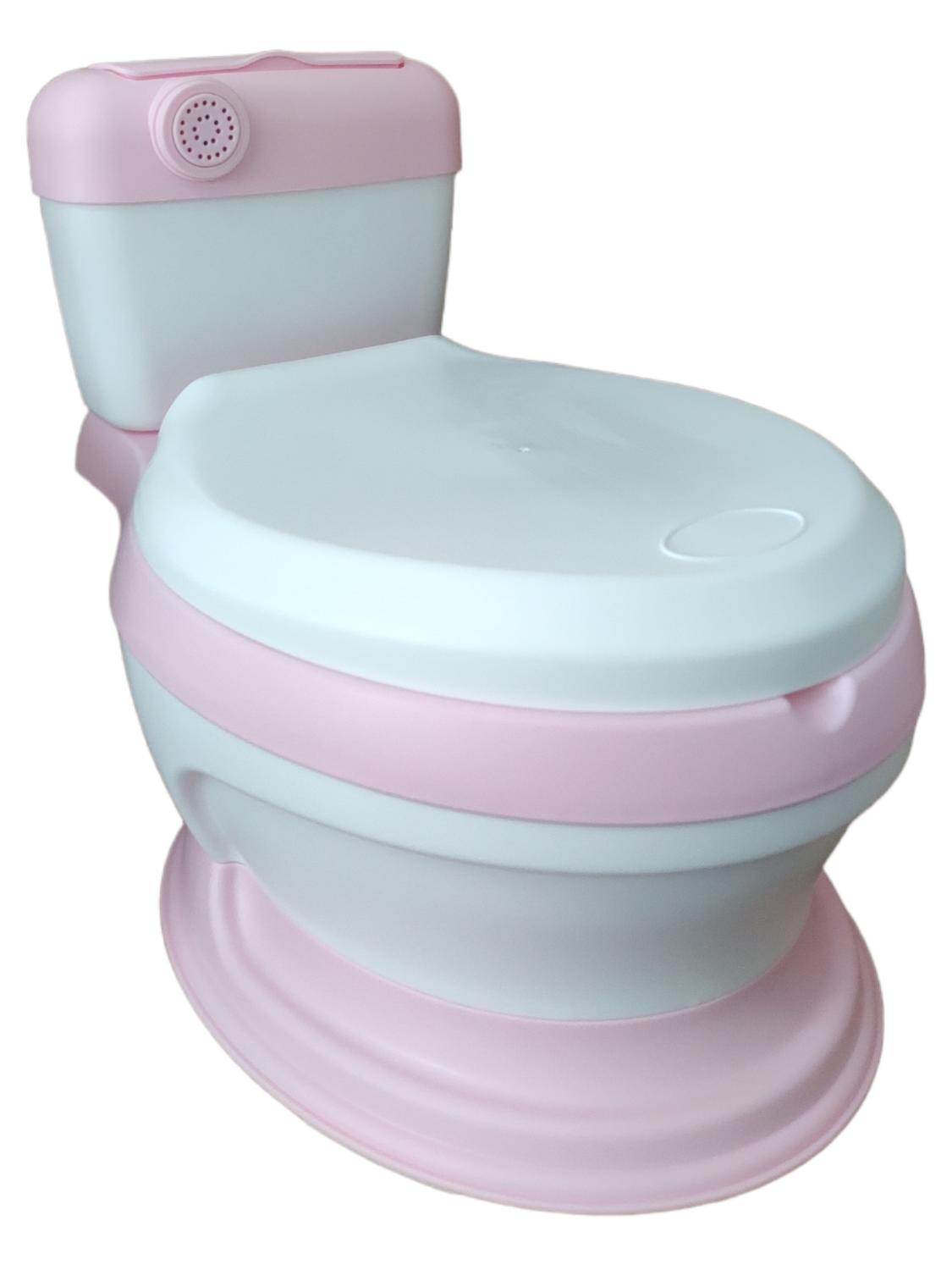 Foto 3 pulgar | Baño Entrenador Genérico color Blanco Acojinado con Sonido y Antiderrapante