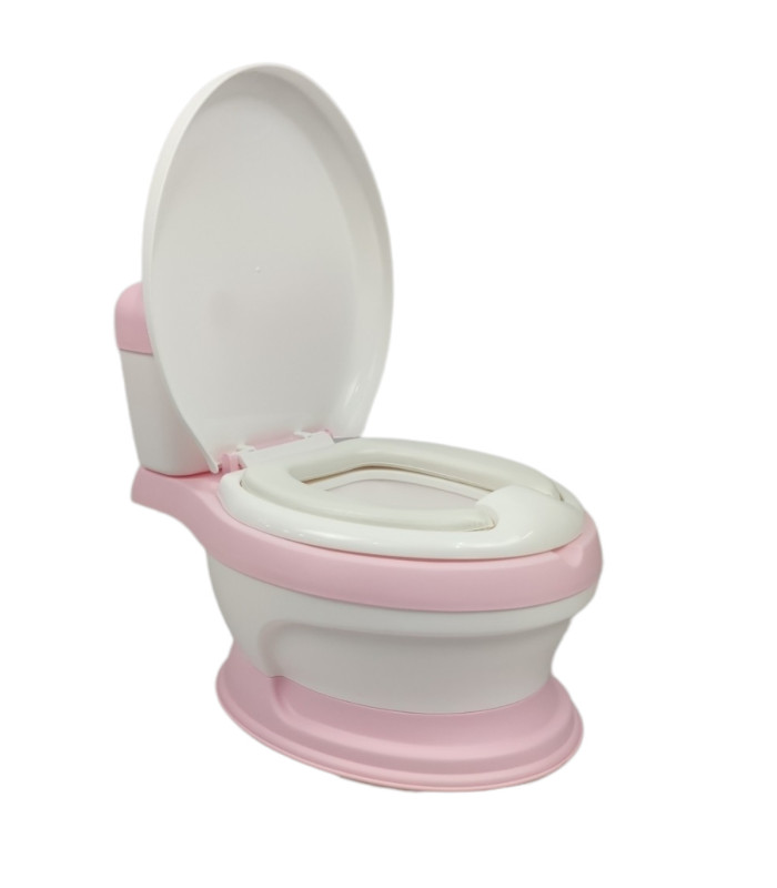 Foto 7 pulgar | Baño Entrenador Genérico color Blanco Acojinado con Sonido y Antiderrapante