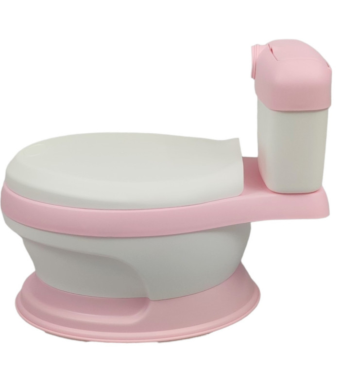 Foto 9 pulgar | Baño Entrenador Genérico color Blanco Acojinado con Sonido y Antiderrapante