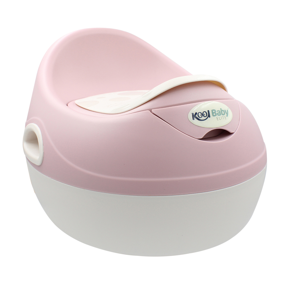 Baño Entrenador Kool Baby color Rosa para Niña