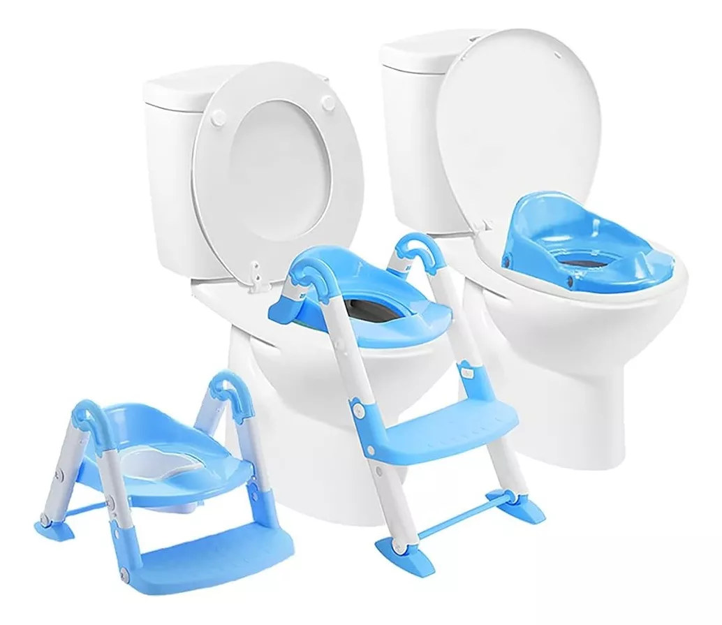 Baño Entrenador Aeiou Escalera 3 en 1 para Niño