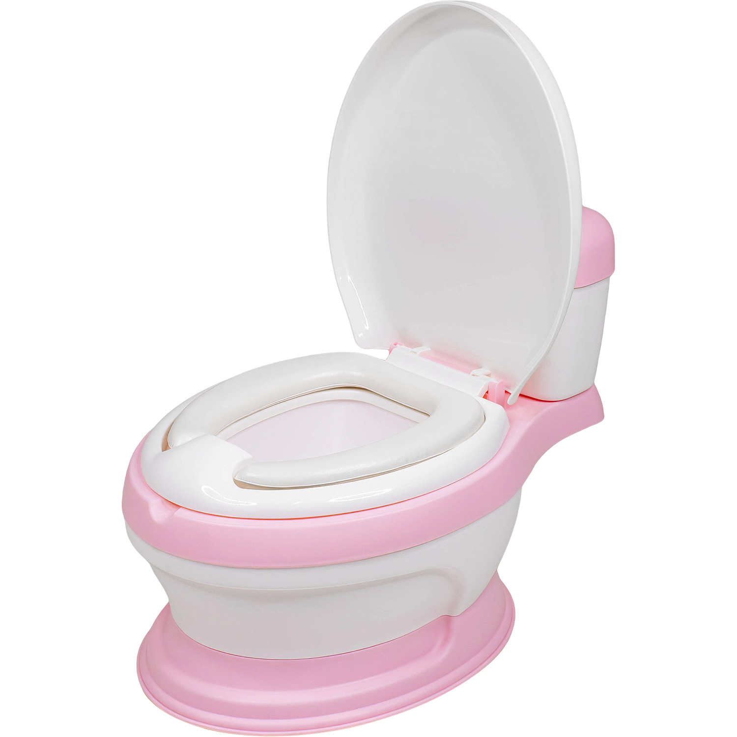 Foto 5 pulgar | Bacinica Bañito Entrenador Niños Baño Asiento Acojinado Rosa