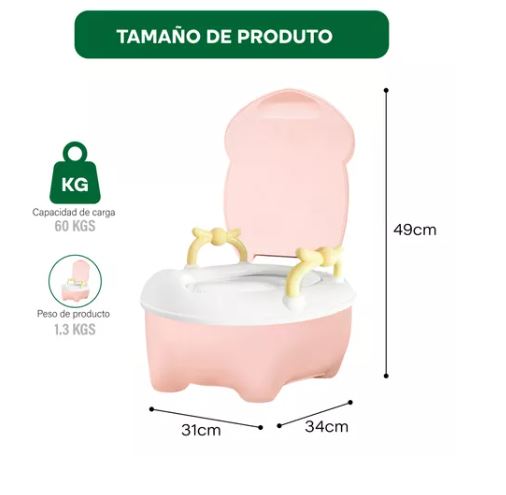 Foto 4 pulgar | Baño Entrenador Wünd Rosa Infantil