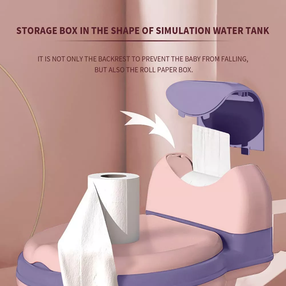 Foto 4 pulgar | Baño Entrenador Belug Rosa
