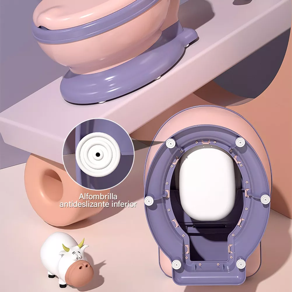 Foto 5 pulgar | Baño Entrenador Belug Rosa