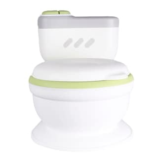 Foto 1 | Bacinica Infantil Modelo Little Toilet Color Blanco Con Verde Marca Sweet Rocket