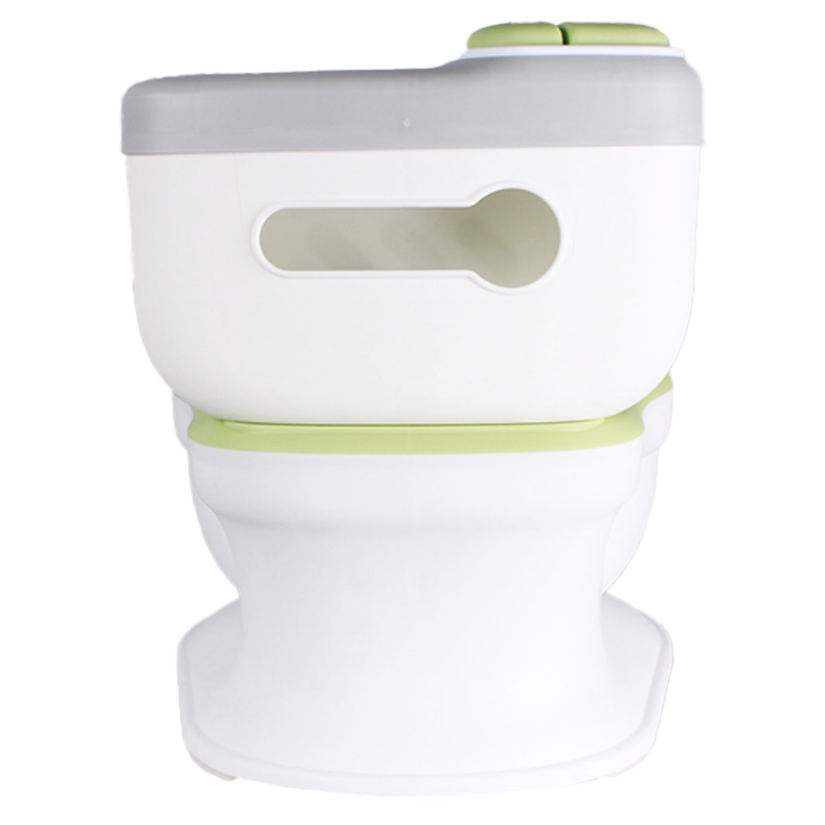 Foto 6 pulgar | Bacinica Infantil Modelo Little Toilet Color Blanco Con Verde Marca Sweet Rocket