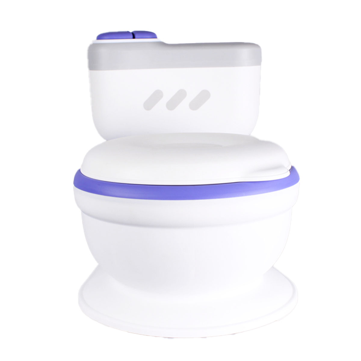 Foto 2 pulgar | Bacinica Infantil Modelo Little Toilet Color Blanco Con Morado Marca Sweet Rocket