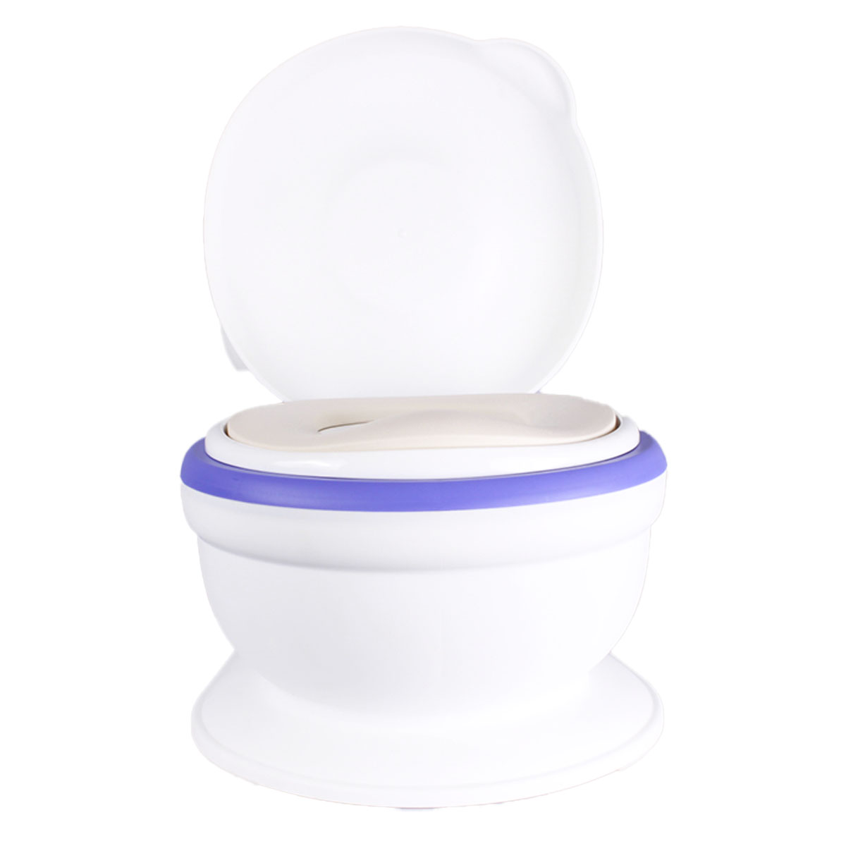 Foto 3 pulgar | Bacinica Infantil Modelo Little Toilet Color Blanco Con Morado Marca Sweet Rocket