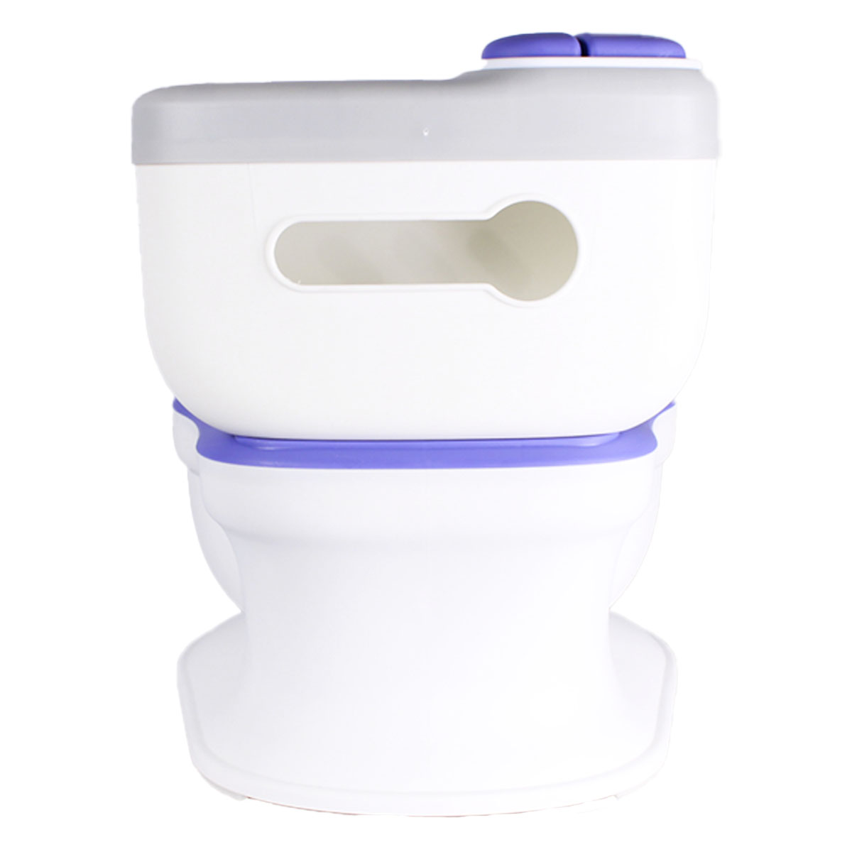 Foto 5 pulgar | Bacinica Infantil Modelo Little Toilet Color Blanco Con Morado Marca Sweet Rocket