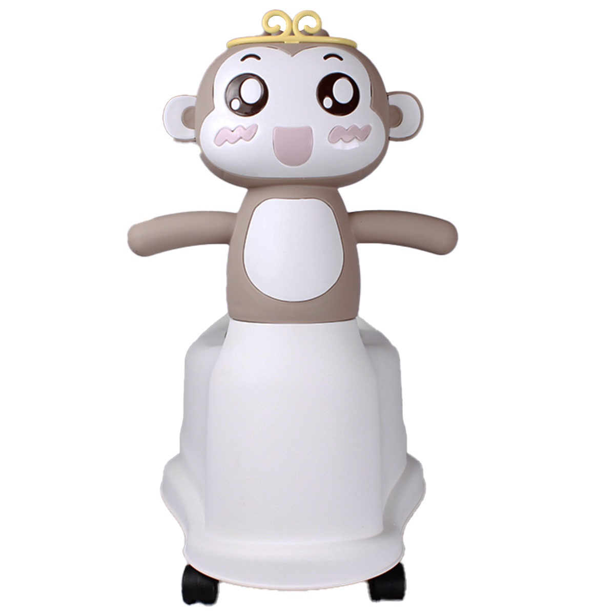 Bacinica Infantil De Figura Modelo Queen Monkey Marca Sweet Rocket