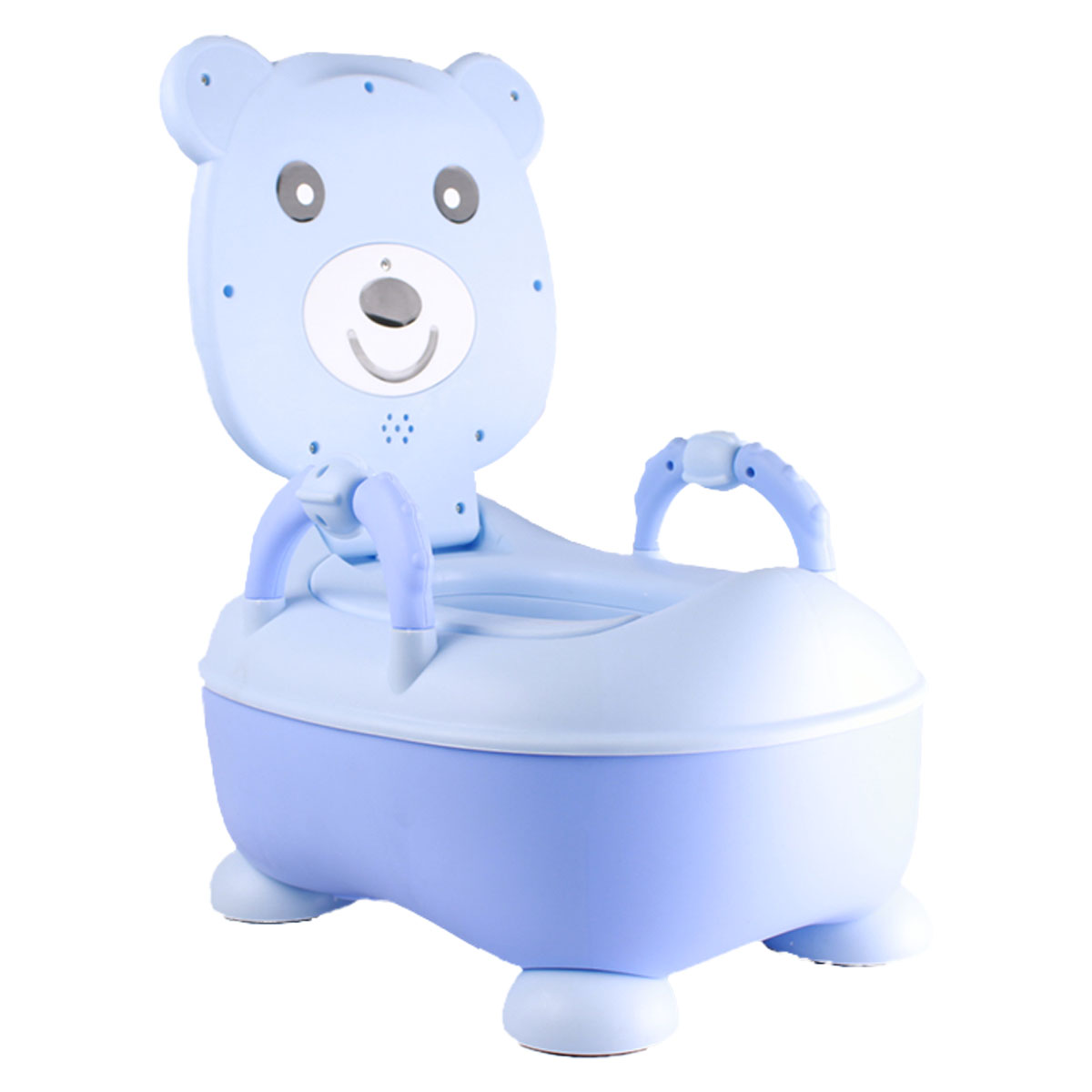 Foto 2 | Bacinica Infantil Modelo Baby Teddy Color Azul Marca Sweet Rocket